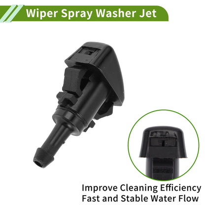 Washer Nozzle with Hose Connector for Dodge
