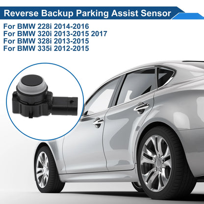 Reverse Backup Parking Sensor for BMW 228i (2014-2016) Black 1 Pc