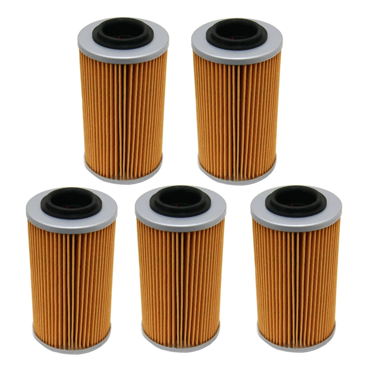 5 Pack Oil Filters for Bombardier Can-Am Traxter