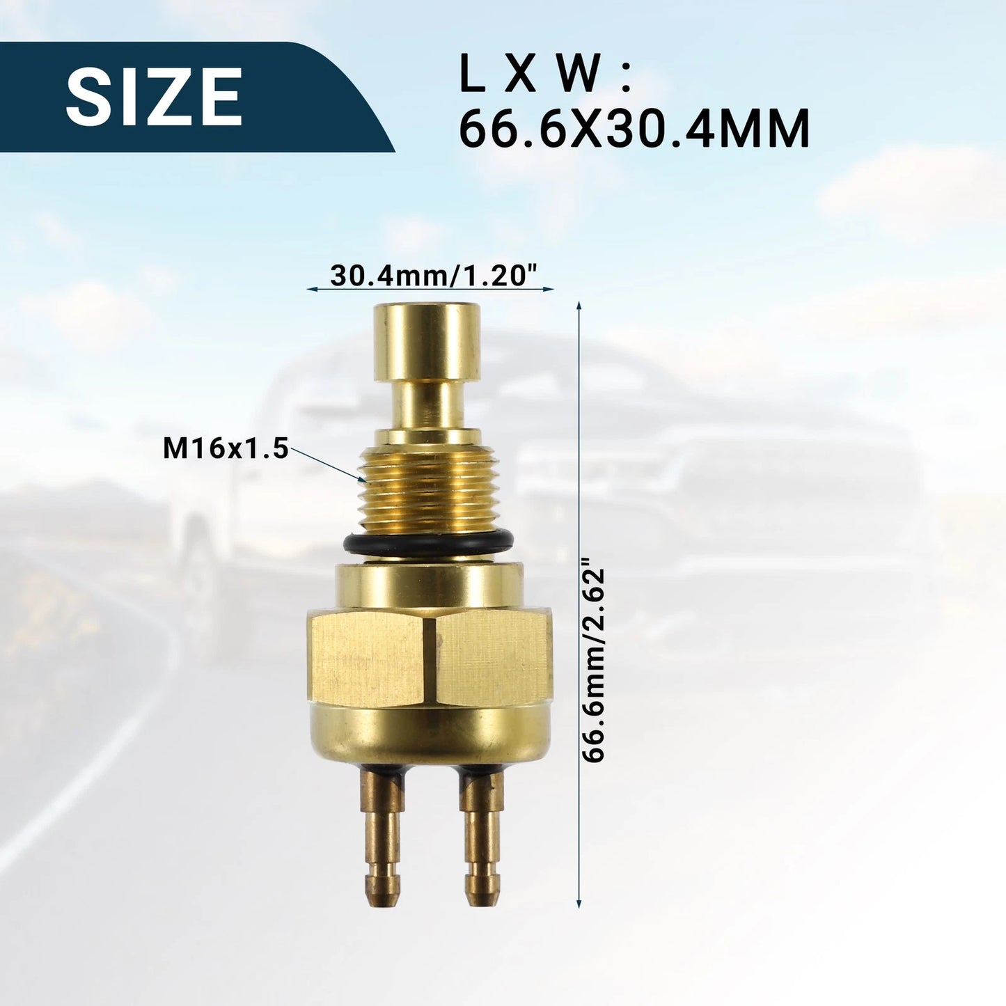Coolant Temperature Sensor for Honda Accord (2003-2007) 1 x Water Temp Sensor