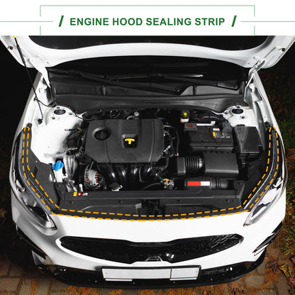 Front Engine Hood Sealing Strip for Honda Civic (2016-2021)