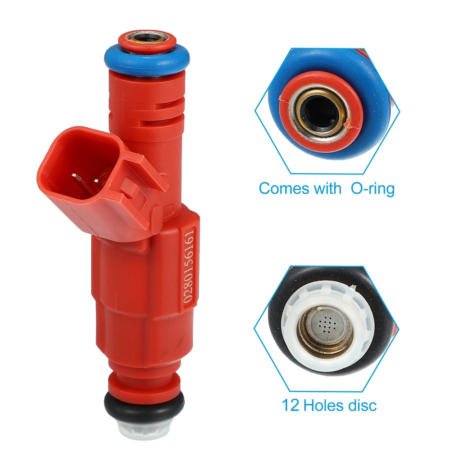 6 x Fuel Injector Nozzle for Ford Focus 2.0L (2003-2007)
