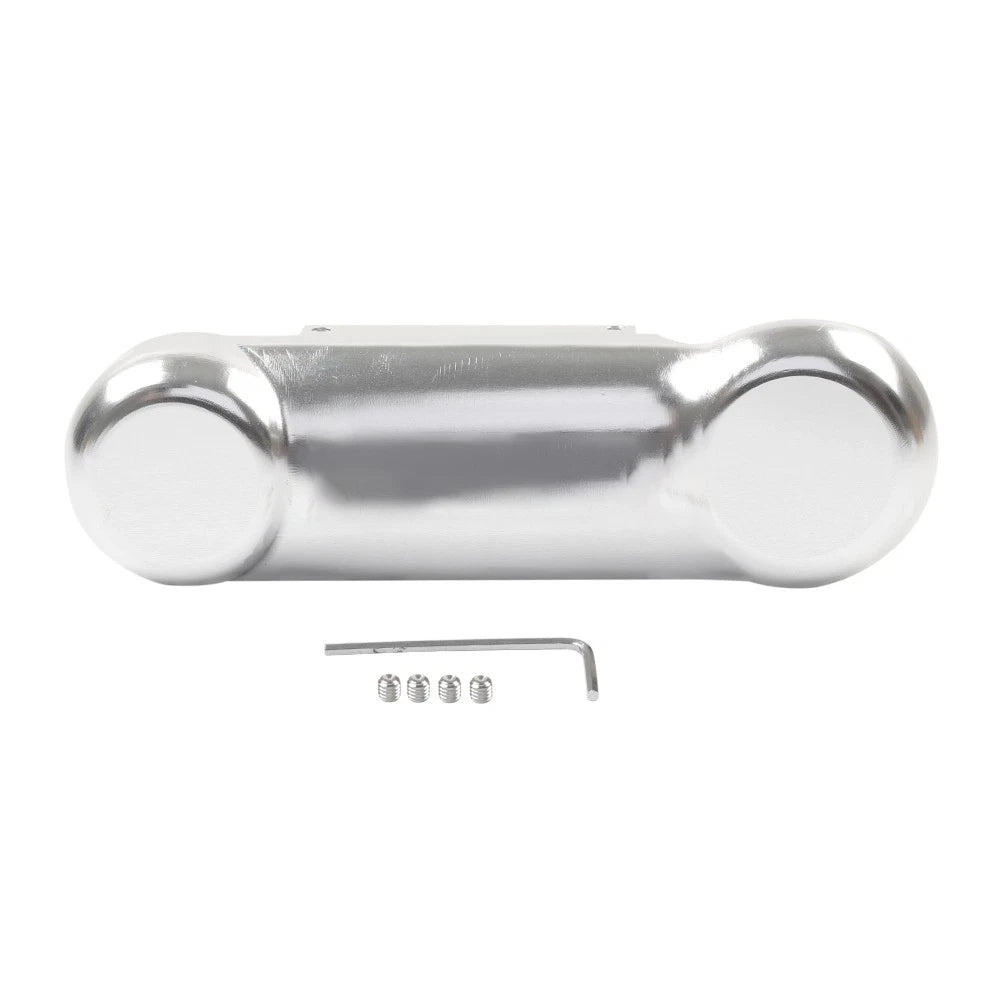 1x Silver Front Axle Cap Nut Cover for Vespa Sprint, Primavera (2014-2023)