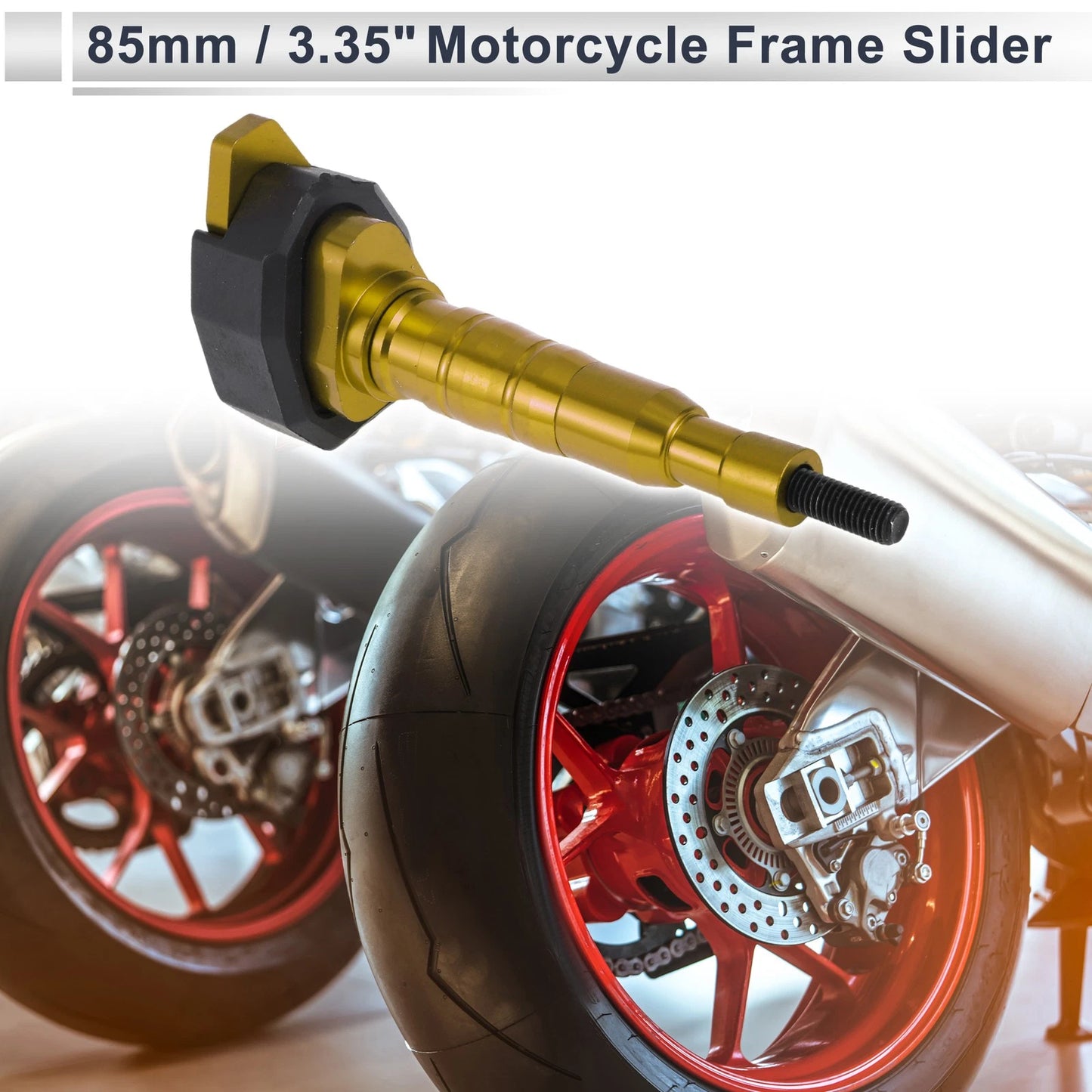 10mm Aluminum Alloy Plastic Motorcycle Slider Frame Bolt for Make Model