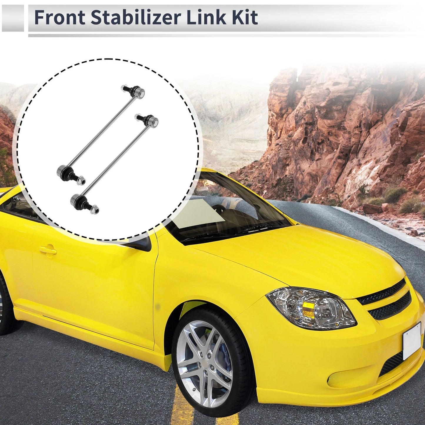 Front Stabilizer Bar Links No Bushing for CHEVROLET COBALT (2005-2010)