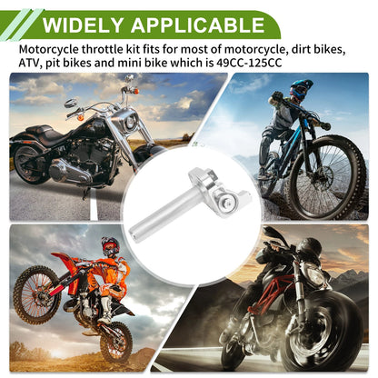 22mm Throttle Grip for Dirt Bikes, Pit Bikes, Mini Bikes (49CC-125CC)