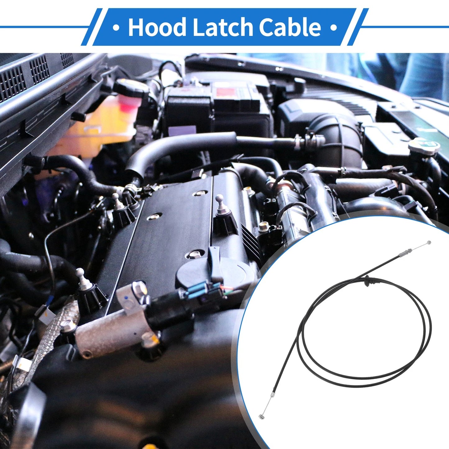 Hood Release Cable Hood Latch Cable for Toyota Yaris (2008–2011)
