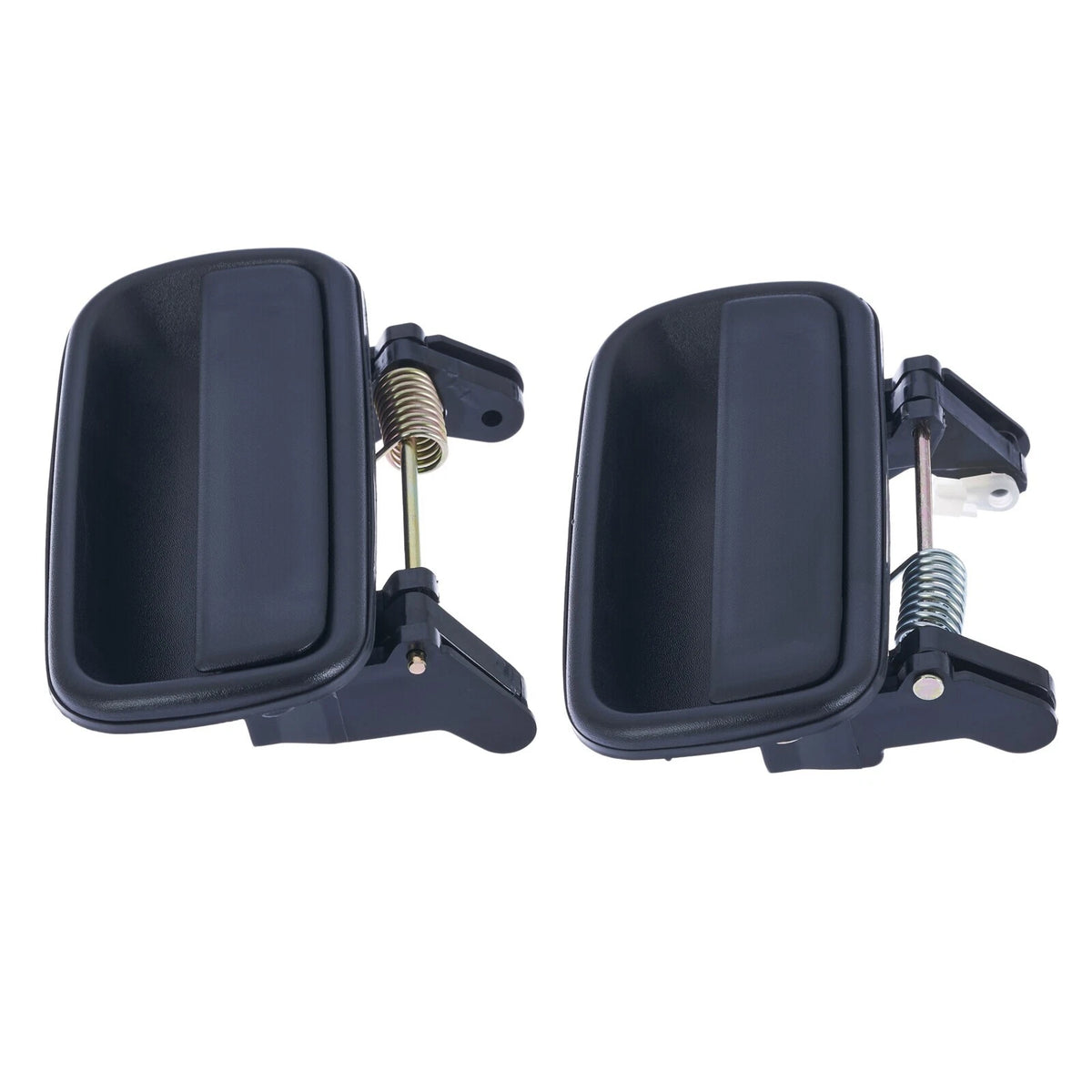 4x Front & Rear Left + Right Outer Door Handle Black for Toyota Hilux (1997–2005)