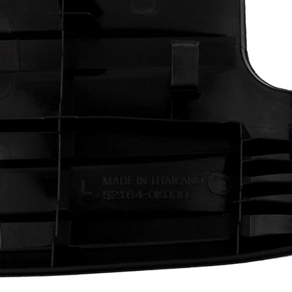 Rear Plastic Bumper Step Plate Black Fits Toyota Hilux Revo GUN136R SR5 2015-19