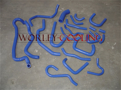 22pc Silicone Radiator Hose Set for Nissan Silvia/180SX/200SX S13 (89-94)