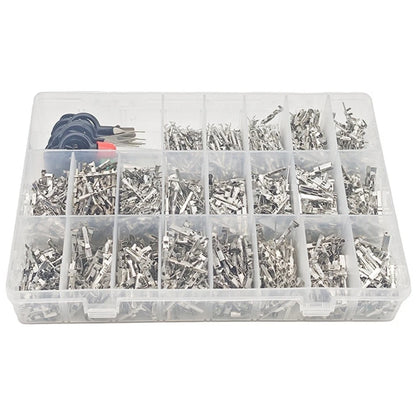 Portable 1168PCS Electrical Connectors with Essential Pin Puller Tool