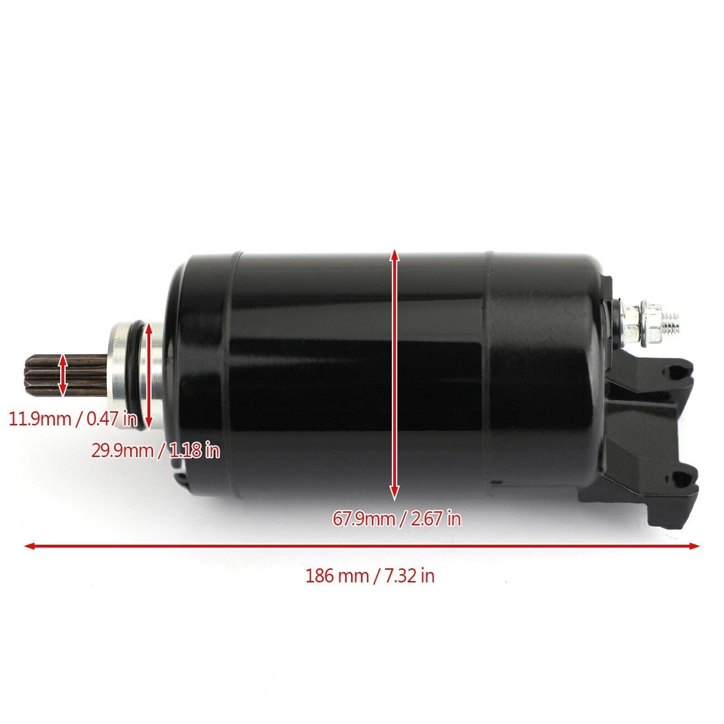 Fits Kawasaki VN1700 Vulcan 1700 Classic Voyager 2009-2019 (2009-2019)