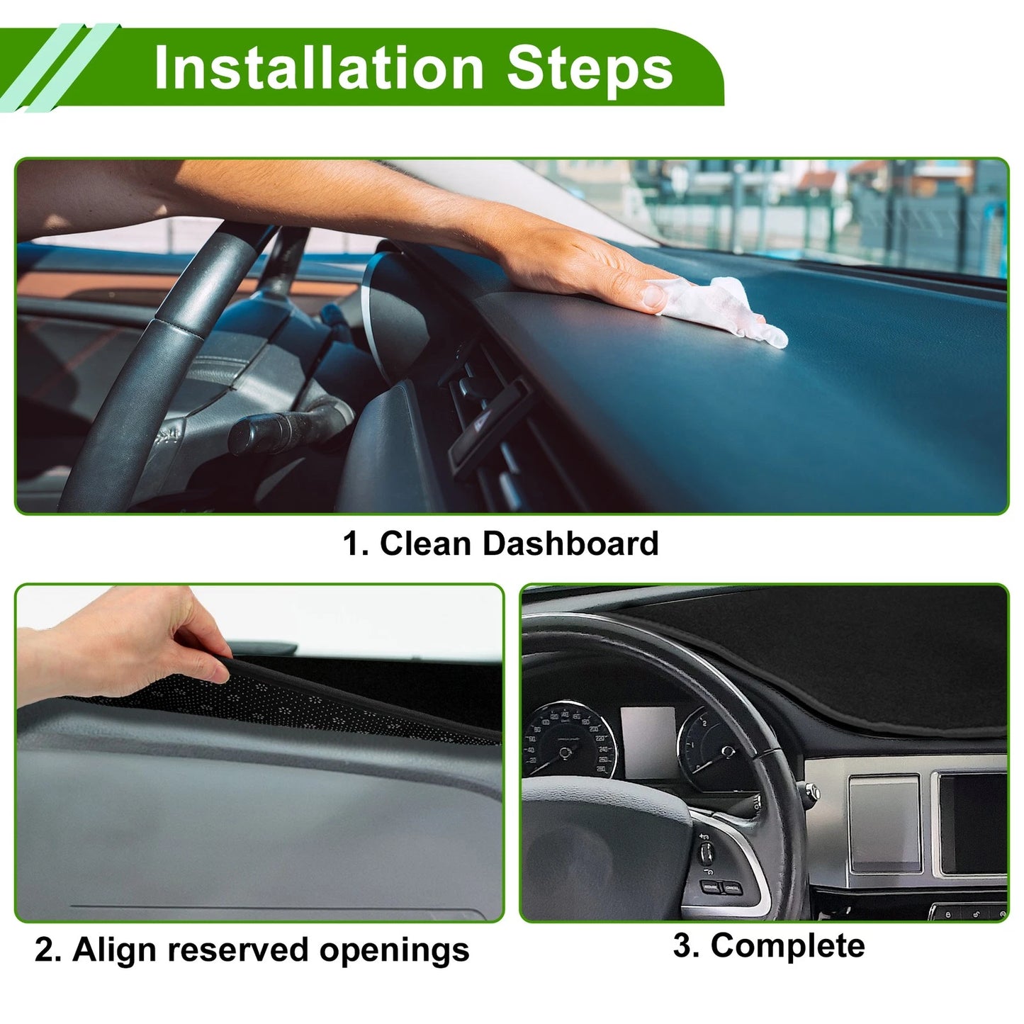 Dashboard Cover Black for Mazda CX-60 2021 (1 Pcs)
