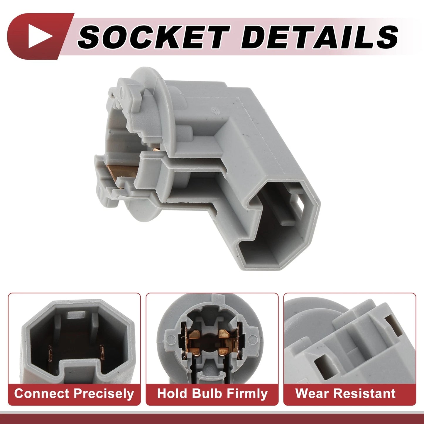 License Plate Light Socket for Toyota Camry (2000-2021)