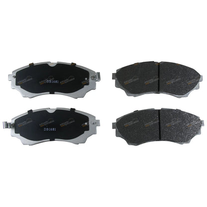 Front Disc Rotors + Pads Kit for Ford Ranger PJ PK (2006 - 2011)