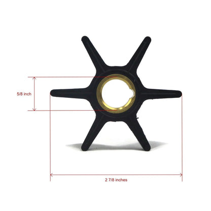 Water Pump Impeller for Mercury Mariner Outboard 9.9HP - 25HP