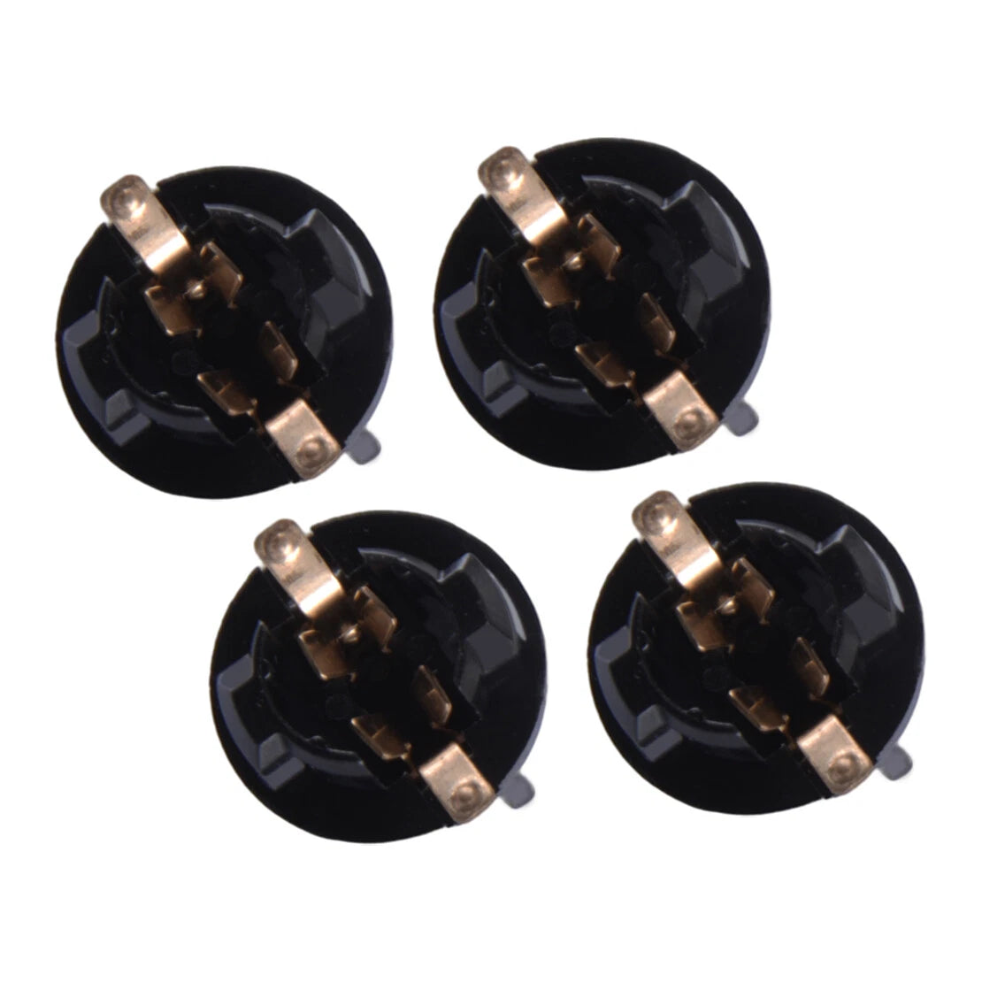 10 x T10 194 LED Dashboard Gauge Light Bulb & Socket for Car (Various Years)