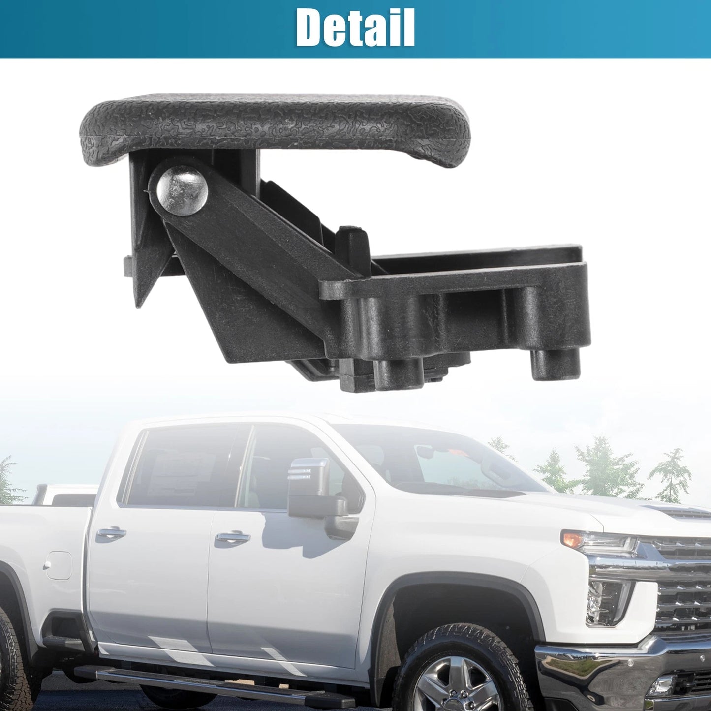 Glove Box Lid Latch Lock Cover for Chevrolet Silverado 1500 Cadillac
