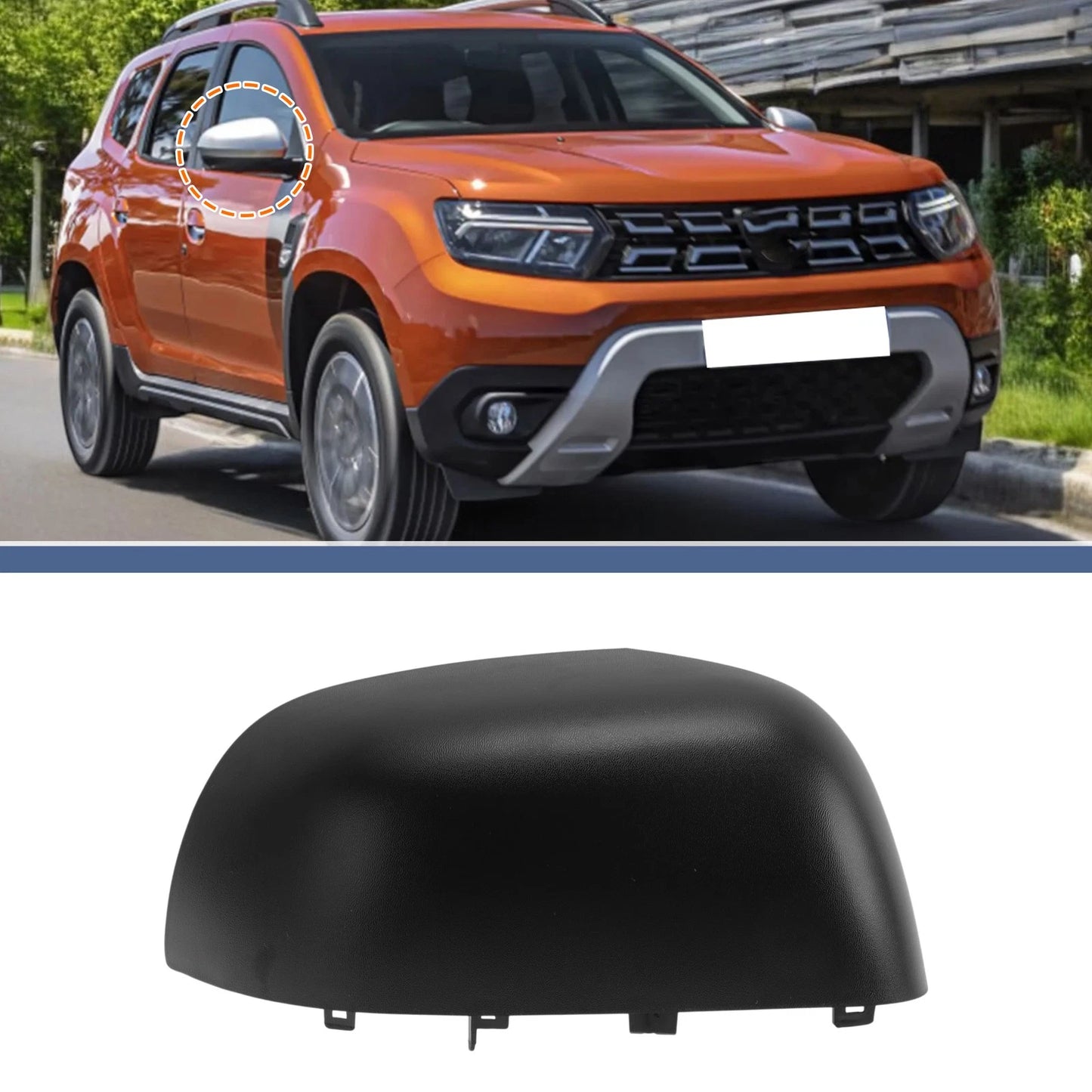 Driver Side Mirror Cover Cap for Nissan Micra (2010-2017)