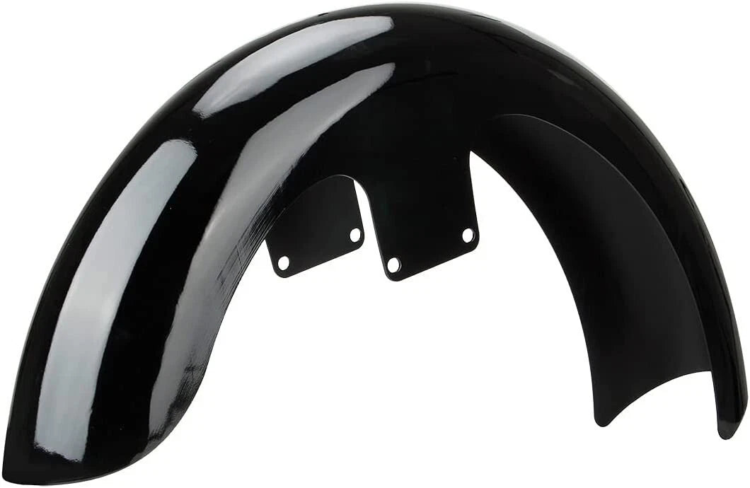 21" Gloss Black Wrap Front Fender for Harley Baggers Touring Road Glide (2014-2023)