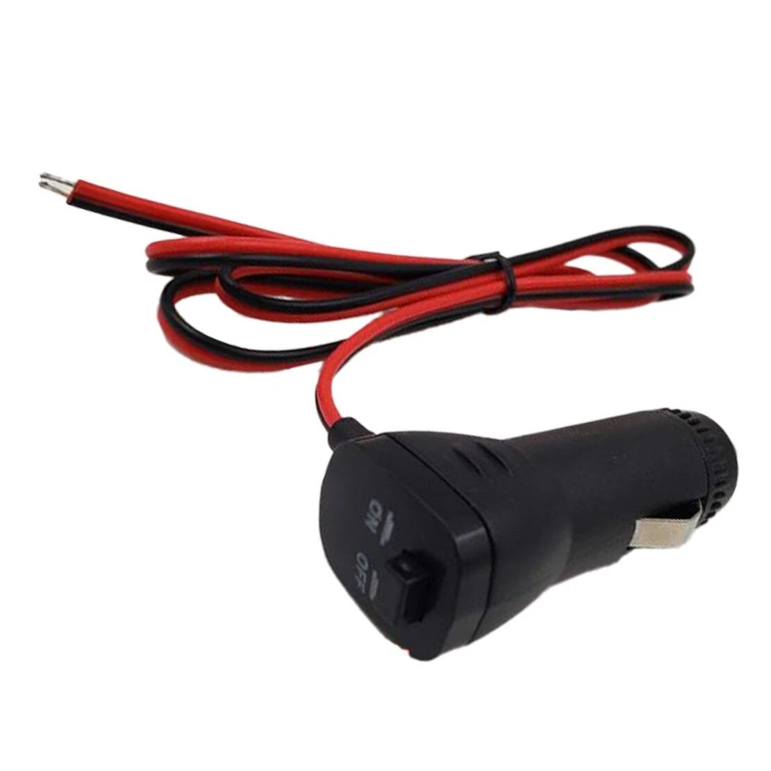 5m Car Cigarette Lighter Adapter Plug with On/Off Switch for Vehicle