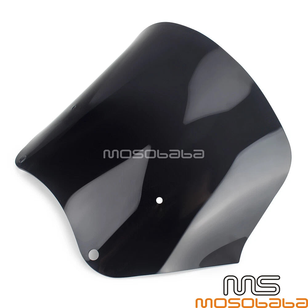 12" Smoke Windshield for Harley Dyna FatBob FXDF FXDB FXDL (1999-2017)