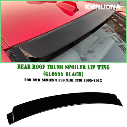 Rear Boot Spoiler Lip for BMW 3 Series E90 318i 320i (2005-2012)