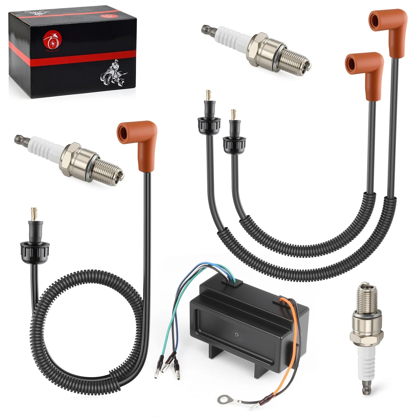Ignition Coil & Wires for Polaris Genesis/Virage/TX/SLX/SLTX Pro 1200 (1999-2002)