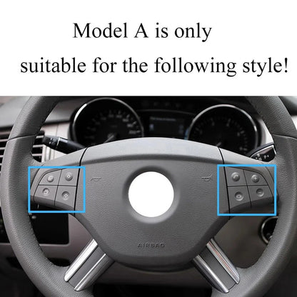 4 x Buttons Steering Wheel Control Switch for Benz W164 W251 W245 (2006-2015)