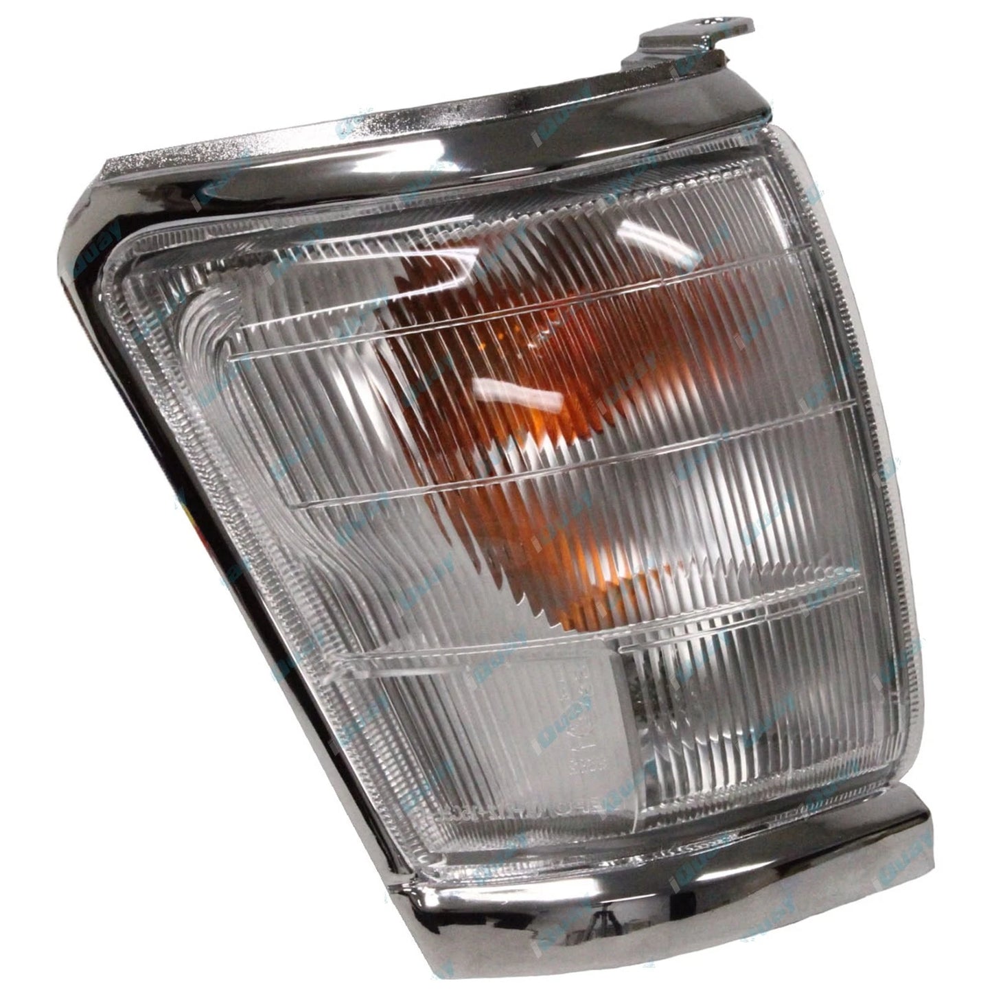 LH+RH Chrome Trim Corner Indicator Lights Pair for Toyota Hilux 2WD/4WD '97-'01