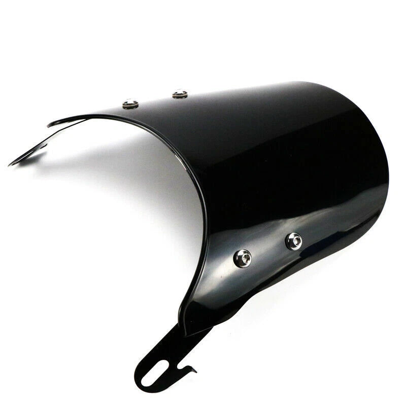 5"-7" Smoke Round Headlight Windshield for Honda Motorcycle