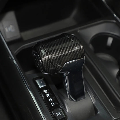 Carbon Fiber Gear Shift Knob Cover for Ford F-150 (2021-2023)