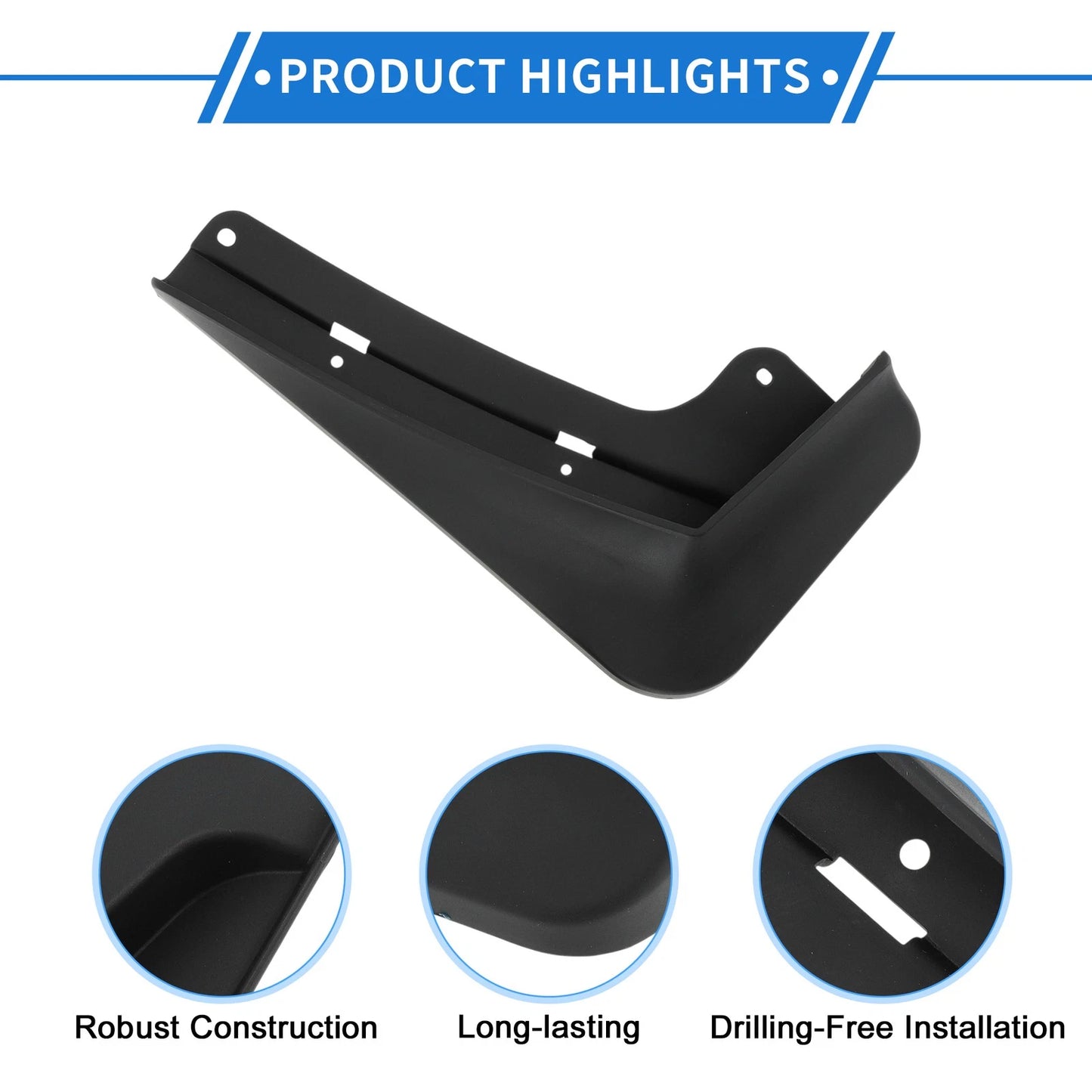 Mud Flaps Front & Rear for Chevrolet Equinox (2025)