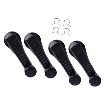 4x Manual Window Winder Crank Door Handle Knob for Honda Civic (1984-2000)