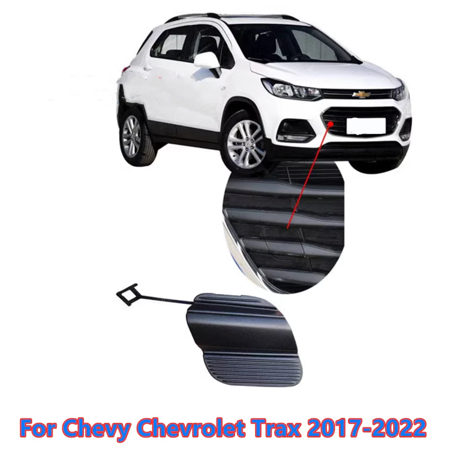 Front Bumper Tow Hook Eye Cover Cap for Chevrolet Trax (2017–2022)