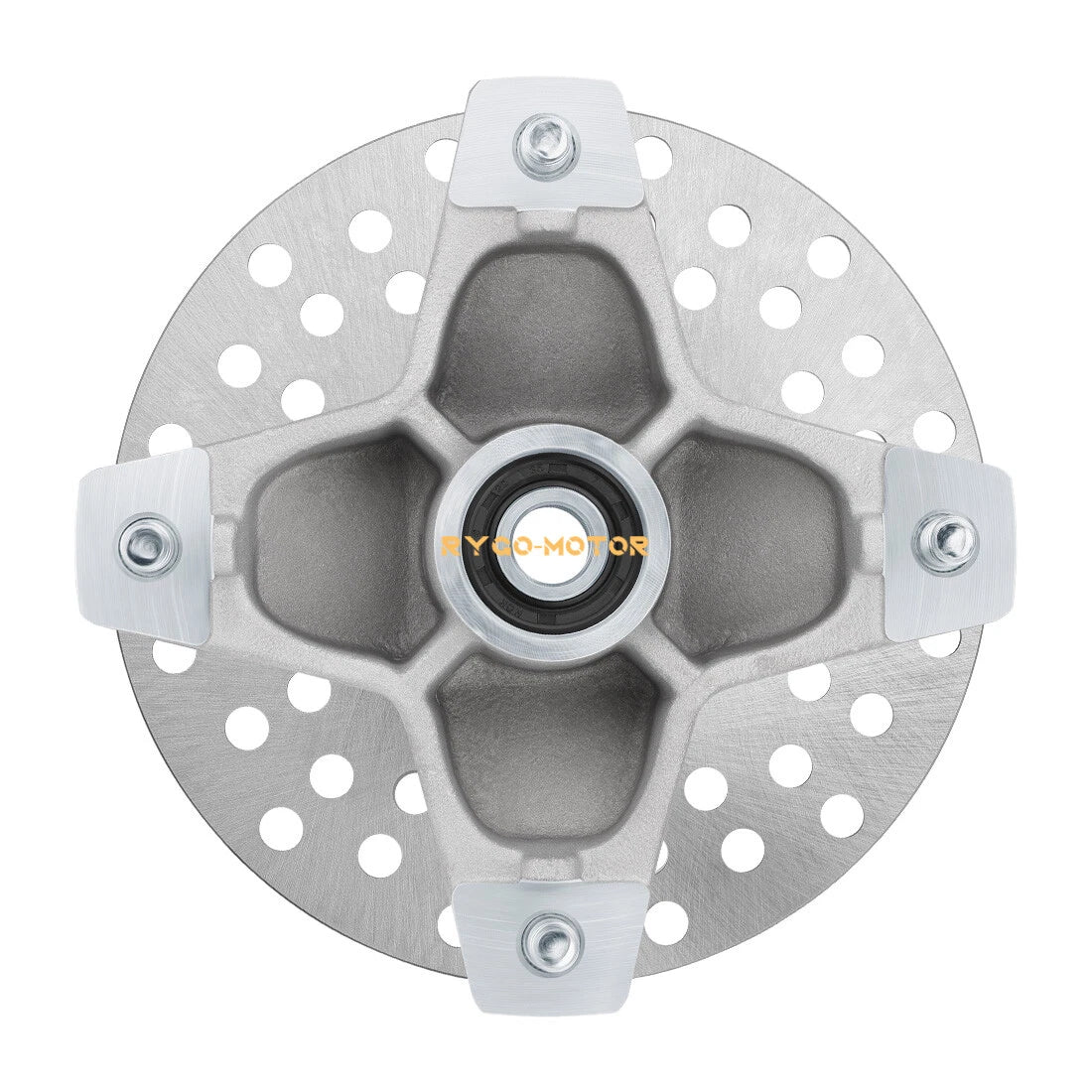 Front Wheel Hub & Brake Disc Rotor for Yamaha Raptor 660R 700 700R YFZ450