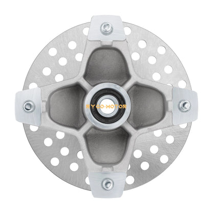 Front Wheel Hub & Brake Disc Rotor for Yamaha Raptor 660R 700 700R YFZ450