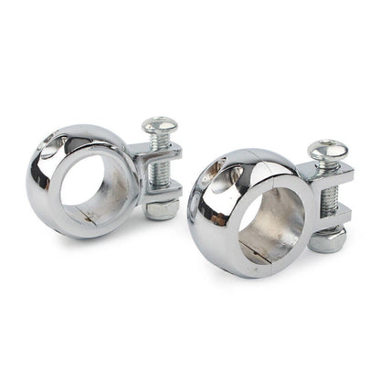 1-1/4" Crash Bar Mount Clamp for Harley Engine (Fits Various Models)