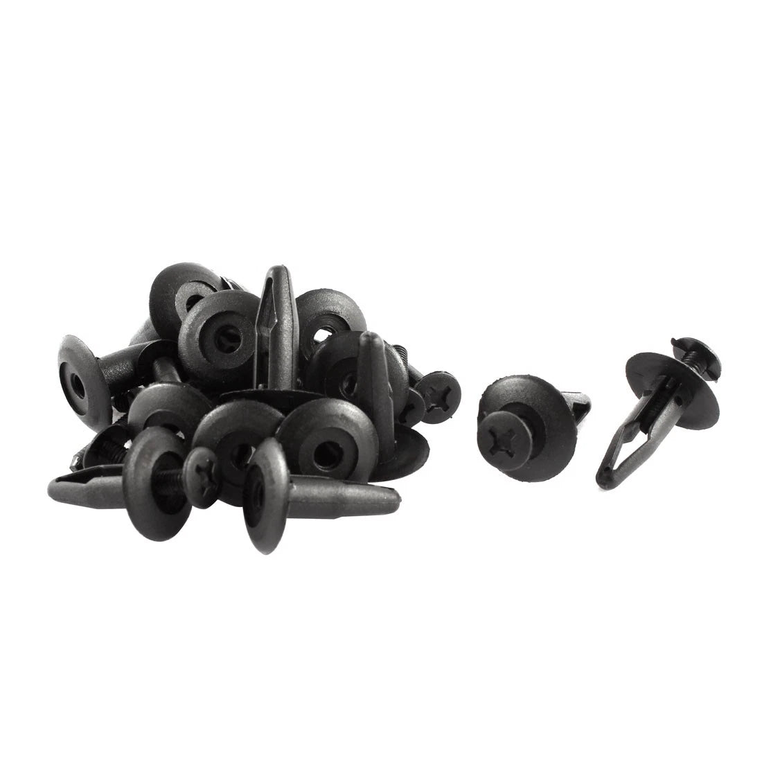 15 Pcs 7.5mm Plastic Push Rivet Clips for Honda
