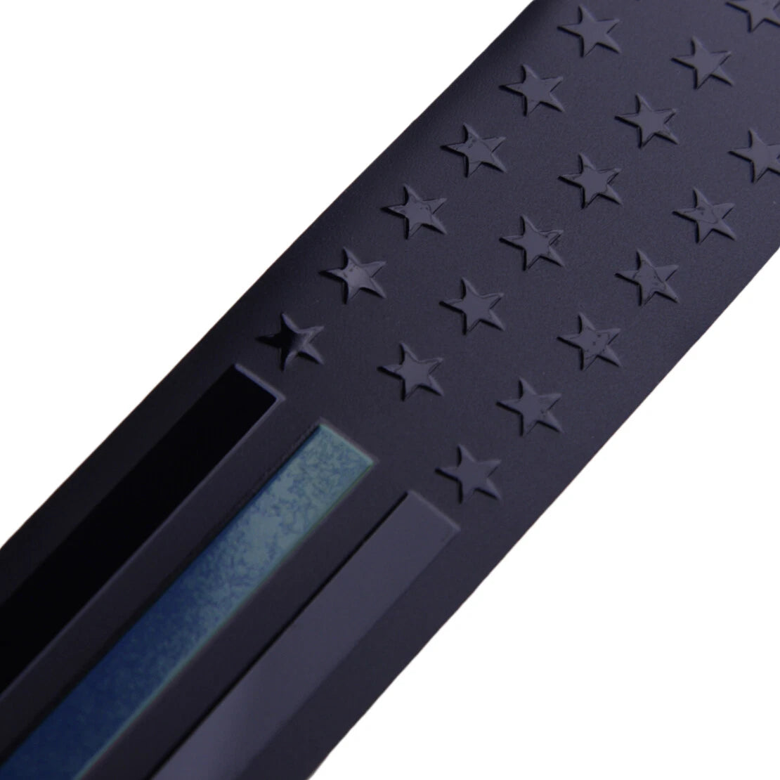 Aluminum USA Flag Pattern Fender Trim Badge for Car Truck