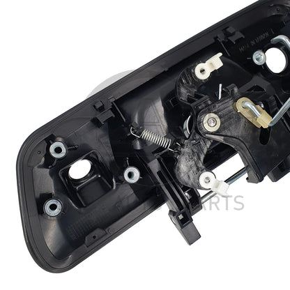 Textured Black Tailgate Handle with Camera Hole for Nissan Navara D23 (2015-2021)