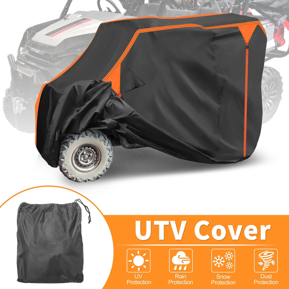 Waterproof UTV Cover for Honda Pioneer 1000-5 (2016-2023)