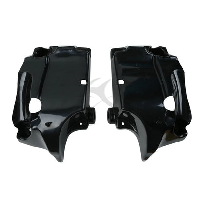 Black Lower Vented Leg Fairing for Harley Touring Tri Street Glide (1983-2013)