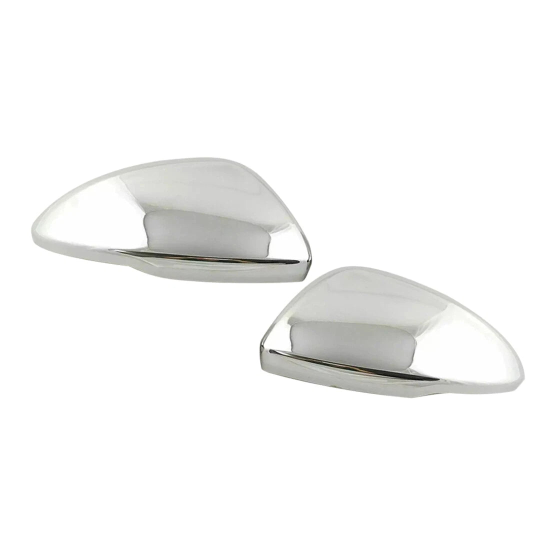 Silver Rearview Mirror Covers for Chevrolet Cruze (2016-2019)