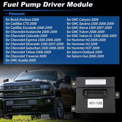 Fuel Pump Driver Module for Chevy Silverado Avalanche Suburban Tahoe
