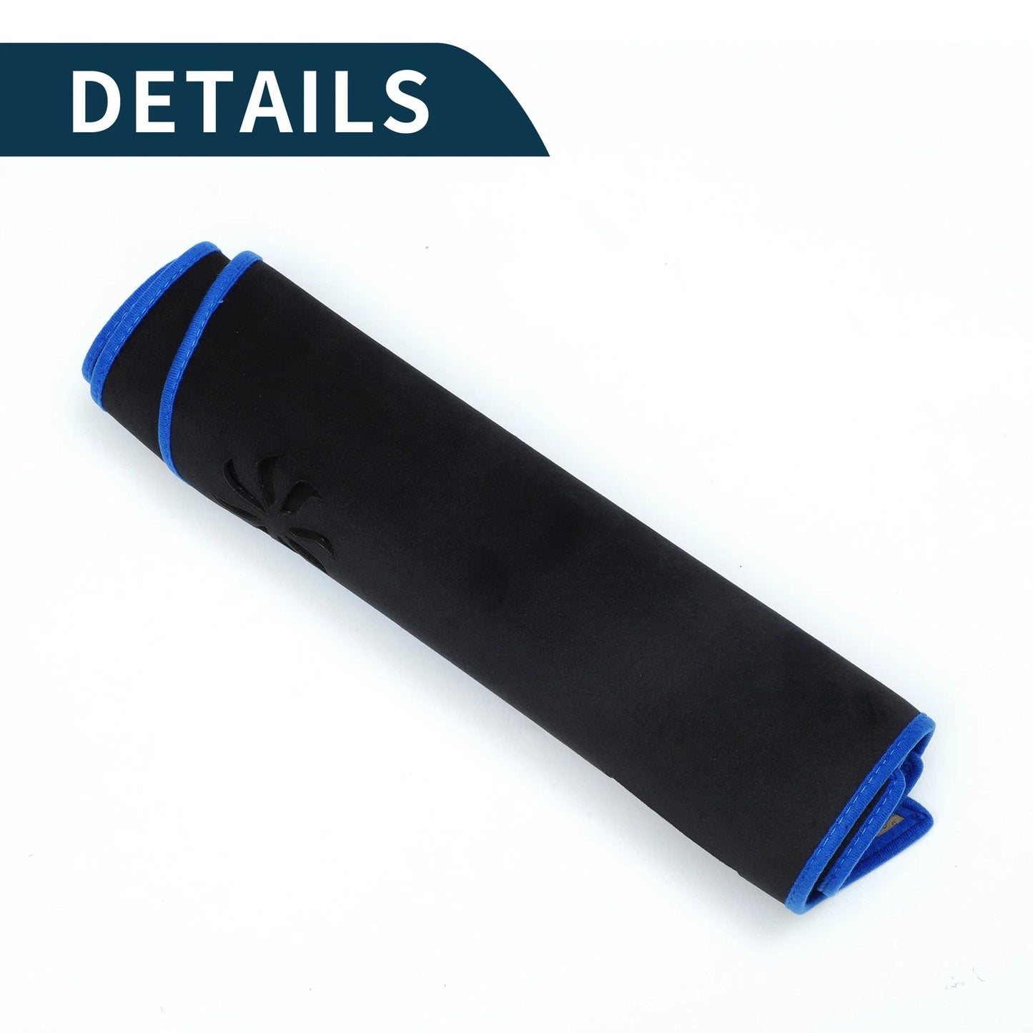 Dashboard Cover Mat for Nissan Moco MG33S Sun Protector Black Blue (2011-2016)