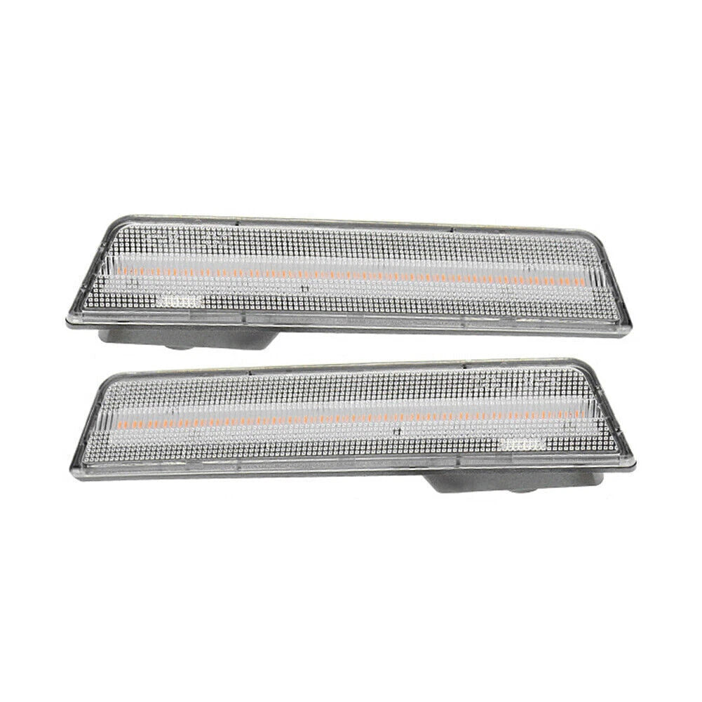 White LED Front Side Marker Lights for Dodge Challenger (2008-2014)