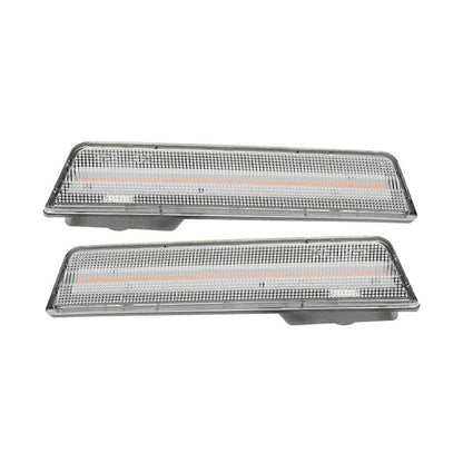 White LED Front Side Marker Lights for Dodge Challenger (2008-2014)