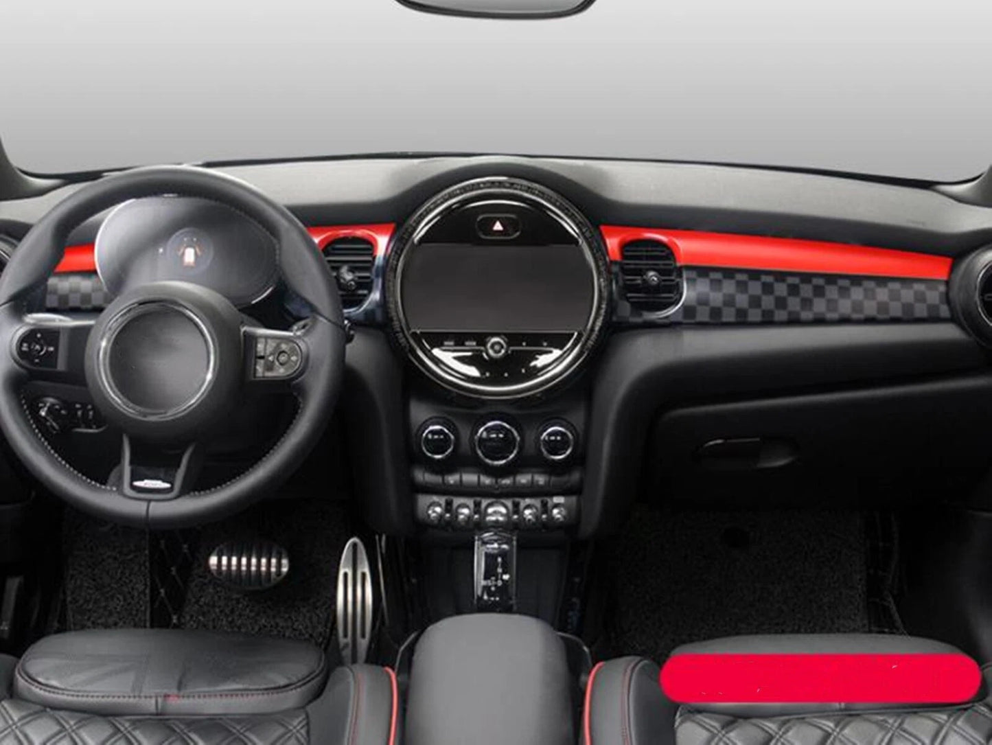 Center Console Panel Cover for MINI Cooper F55 F56 F57 (2022-2023)