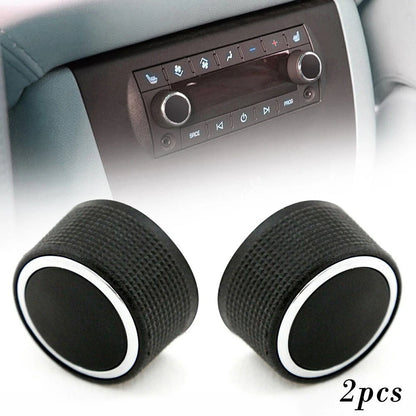 2 x Rear Radio Control Knobs for Escalade Enclave Chevrolet
